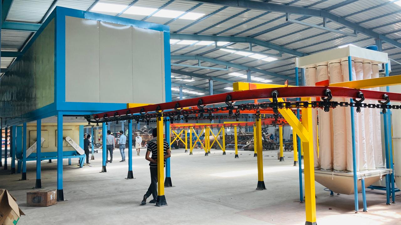 Industrial fabrication work